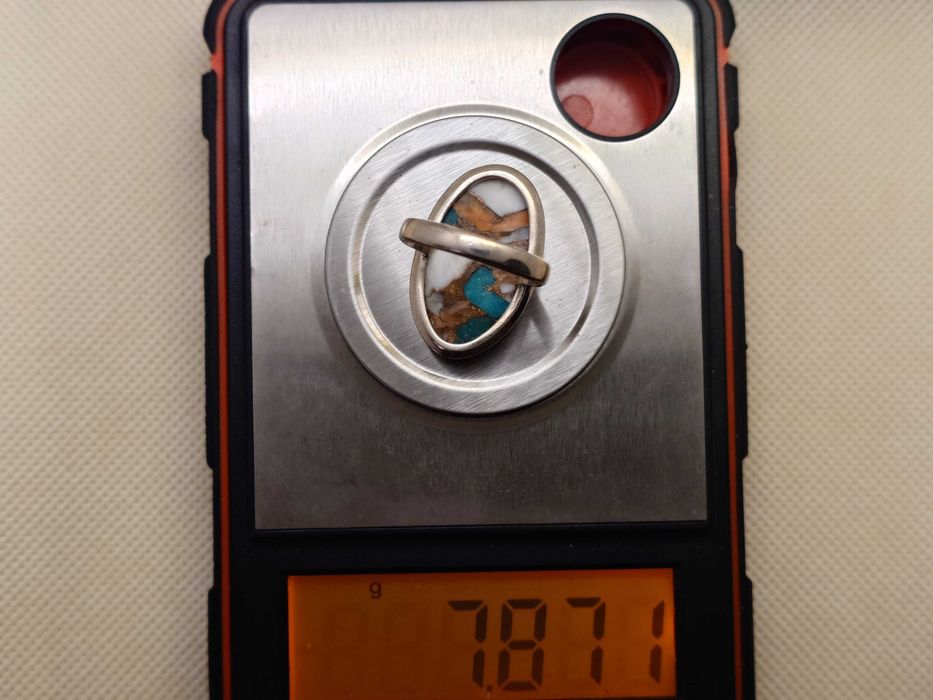 Inel din argint cu turcoaz Oyster – nou