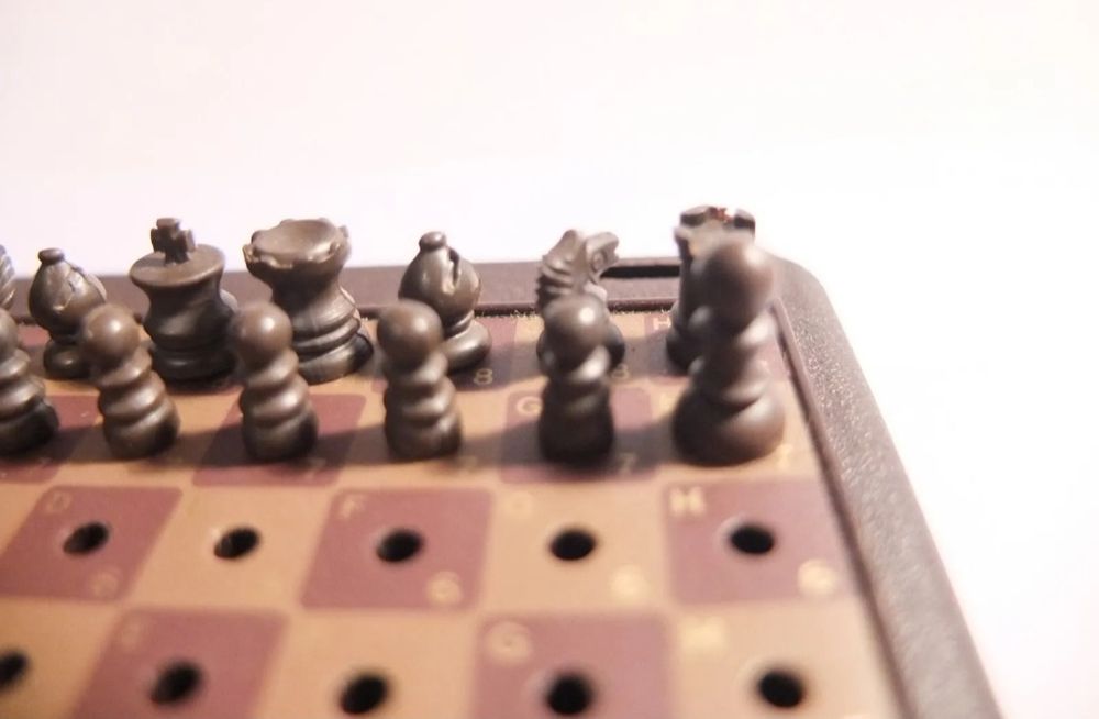 Изключително Рядък Американски електронен шах компютър 1975 година