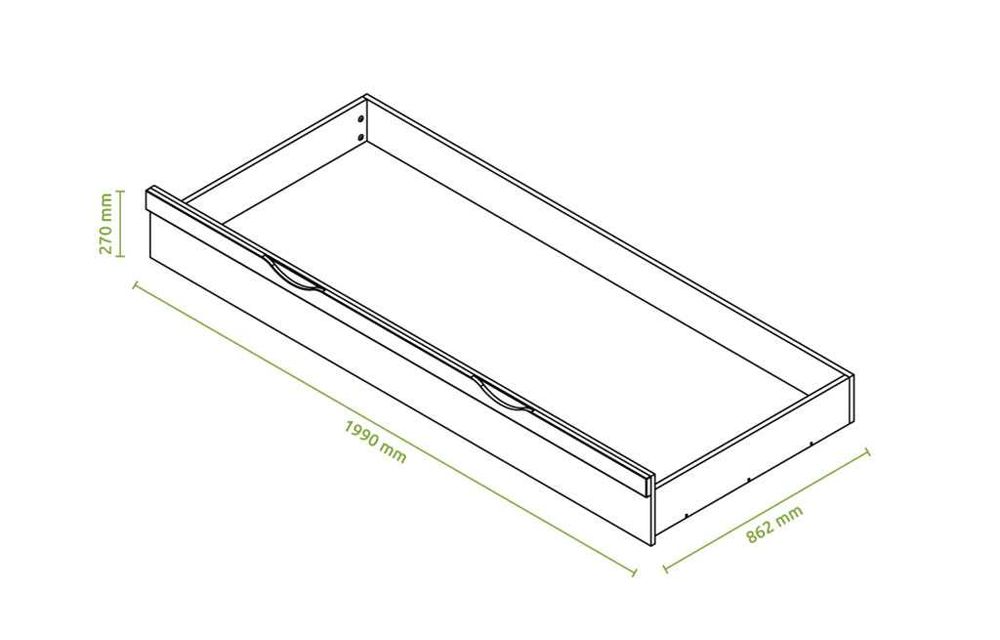 Детско легло 90х200 см