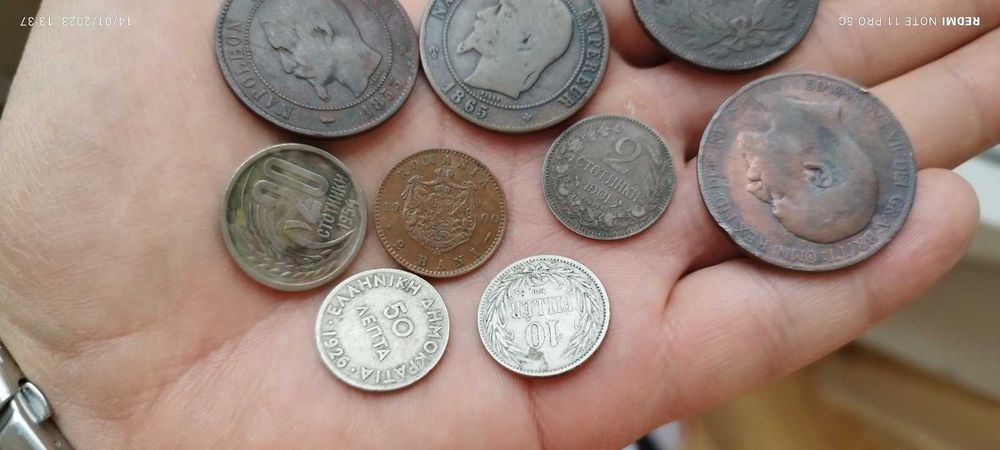 Стари Чужди интересни монети..