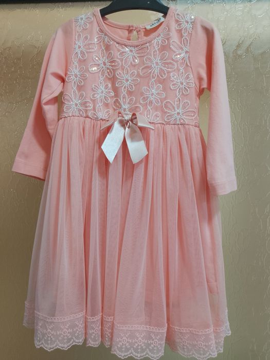 Детска официална рокля 98 см