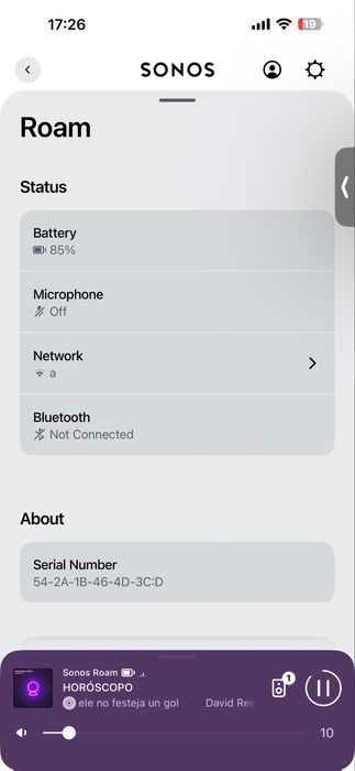 Boxa portabila bluetooth wifi sonos roam