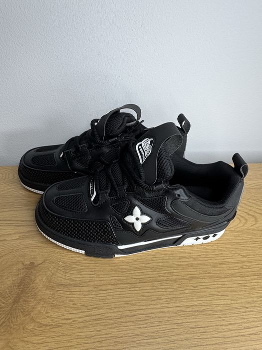Adidași Louis Vuitton Skate Black / White | Noi