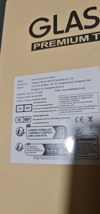 Ipad air 13 6th 2024 - стъклени протектори