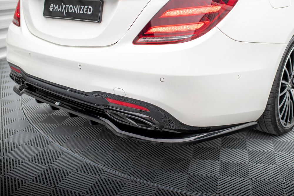 Добавка за задна броня Maxton design за Mercedes Benz Facelift W222 (2017-2020)