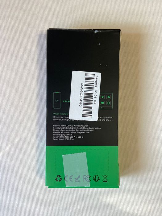 CarPlay Wireless Adapter iOS