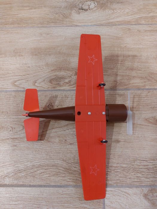 Руска електромеханична играчка - Самолет, СОЦ от 80-те години.