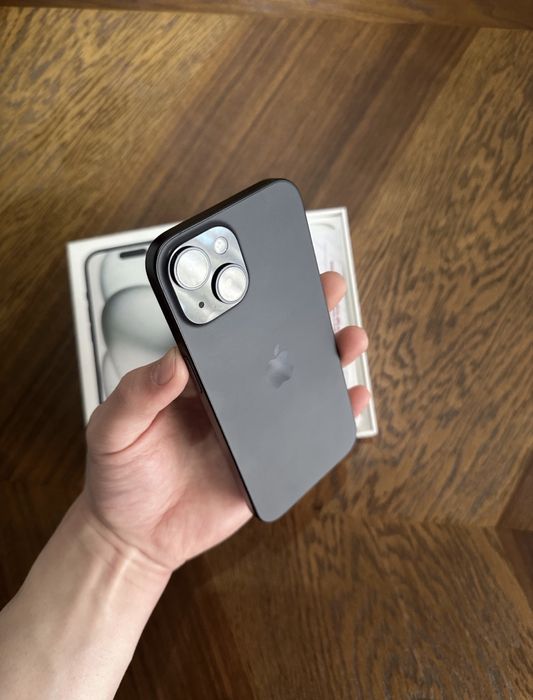 Iphone 15 black 17 ios идеал