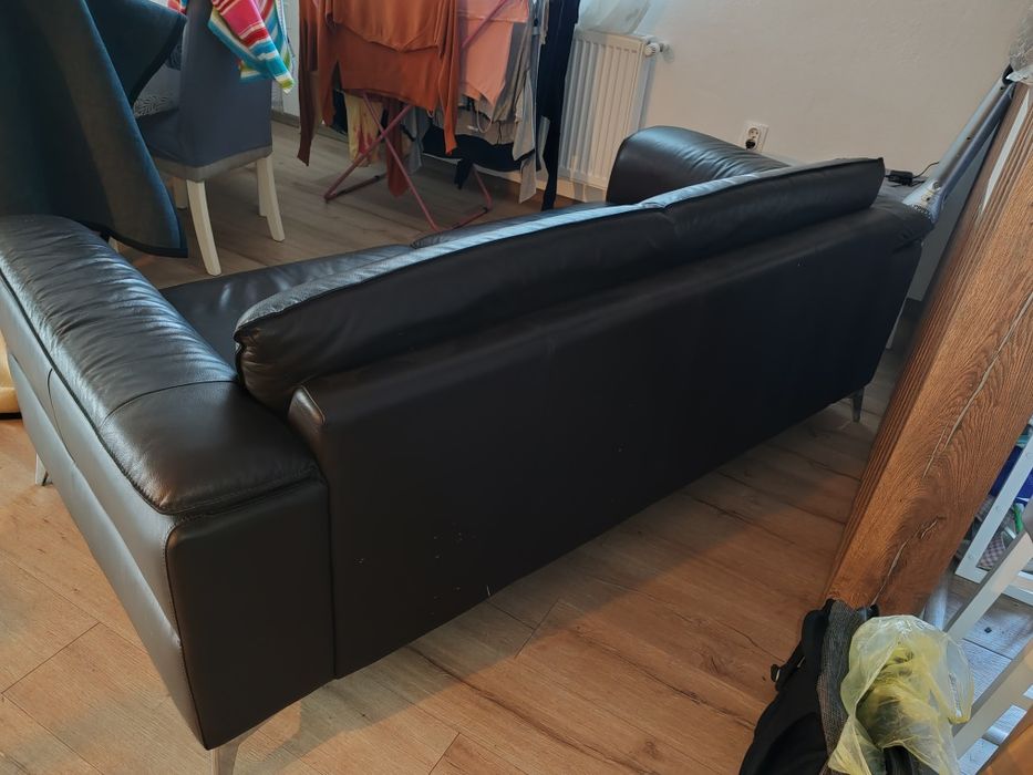 Set 3 piese canapele de piele ecologica NOI