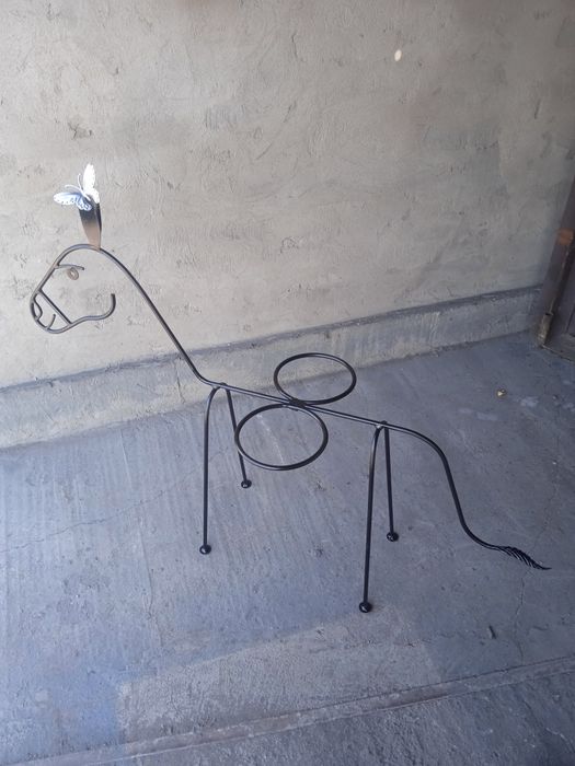 Подставка для цветов" Ослик"