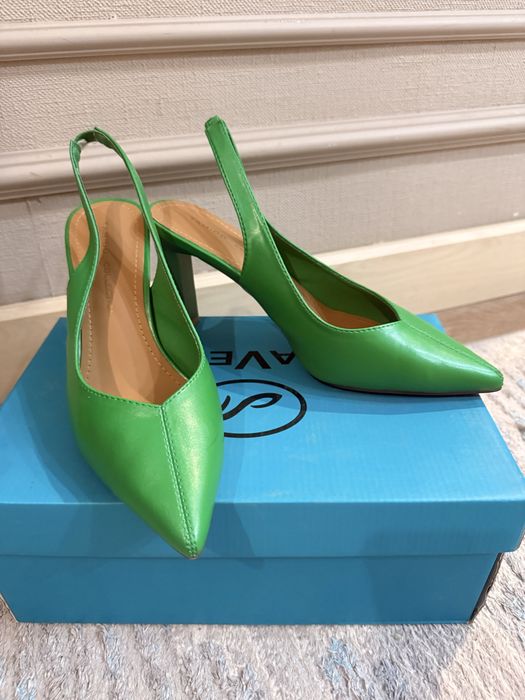 Летние туфли кожанные 39р
