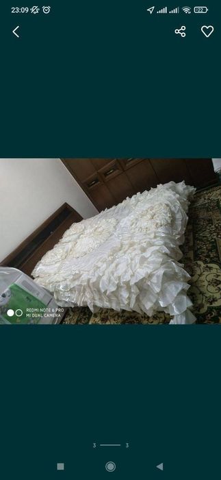 Yengidek turipti toyda tutilgan turetskiy pokrival