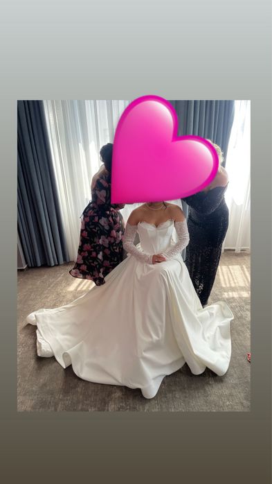 Rochie mireasa marimea 38 speciala