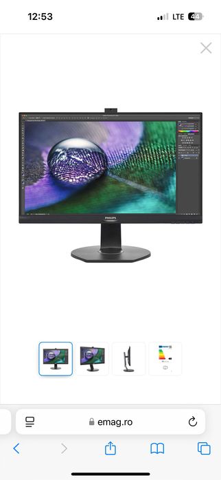 Monitor philips 27 4k