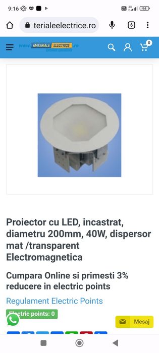 Spot led long life 40 wati