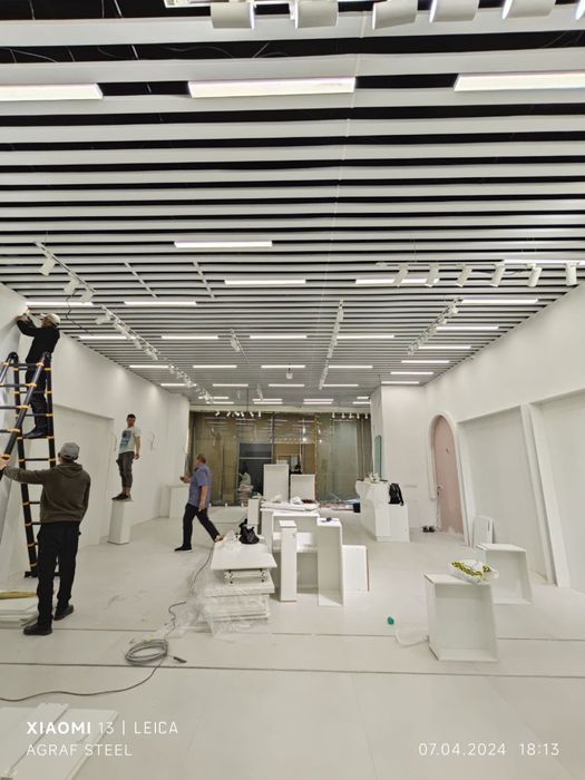 Грильято грилянд реечный армстронг потолок речний грилянда река PC-50