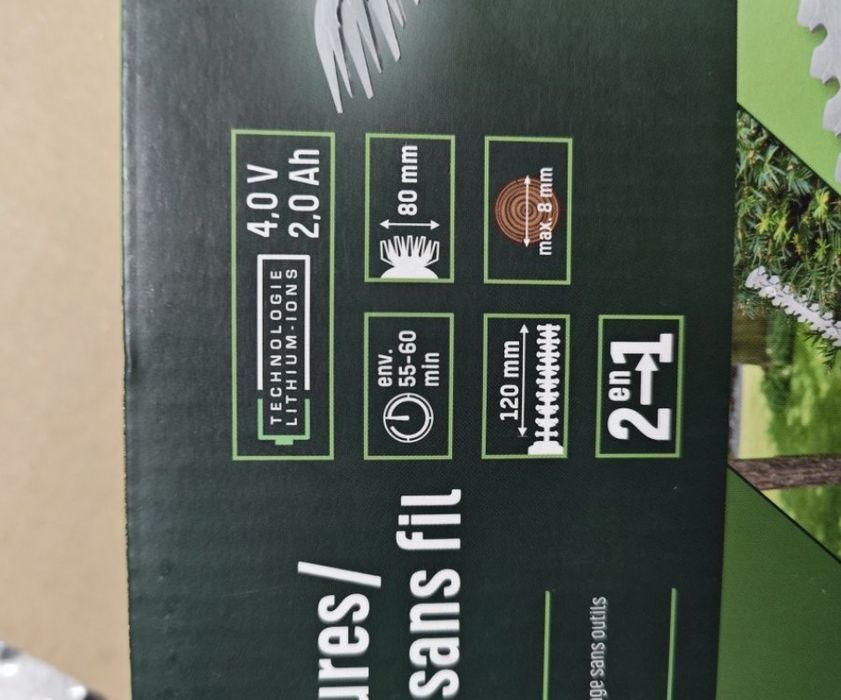 Trimmer gazon Parkside PGSA 4 A2 CU ACUMULATOR INTERN LI-ION 2in 1