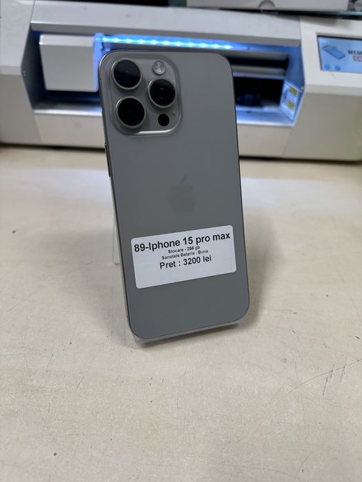 Iphone 15 pro max / 256 gb / garantie