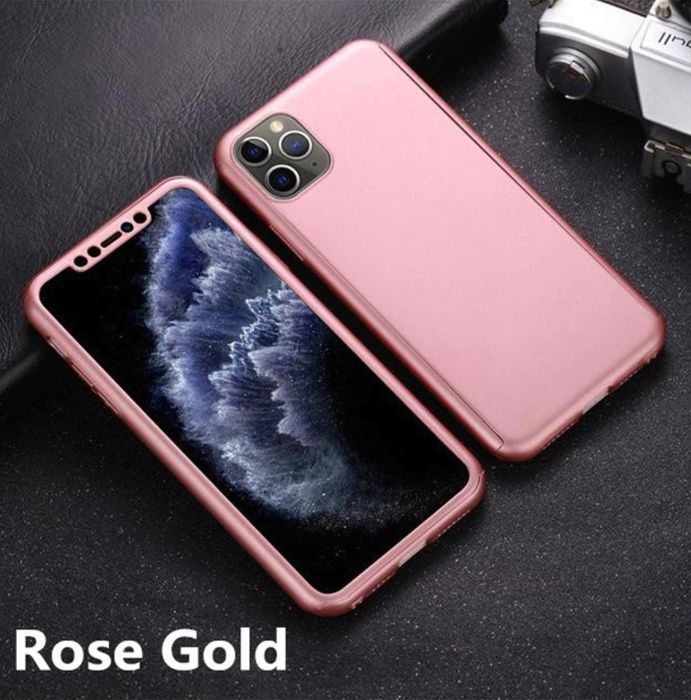 Husa 360° fata + spate pt. iPhone 12 , 12 Mini, 12 Pro, 12 Pro Max