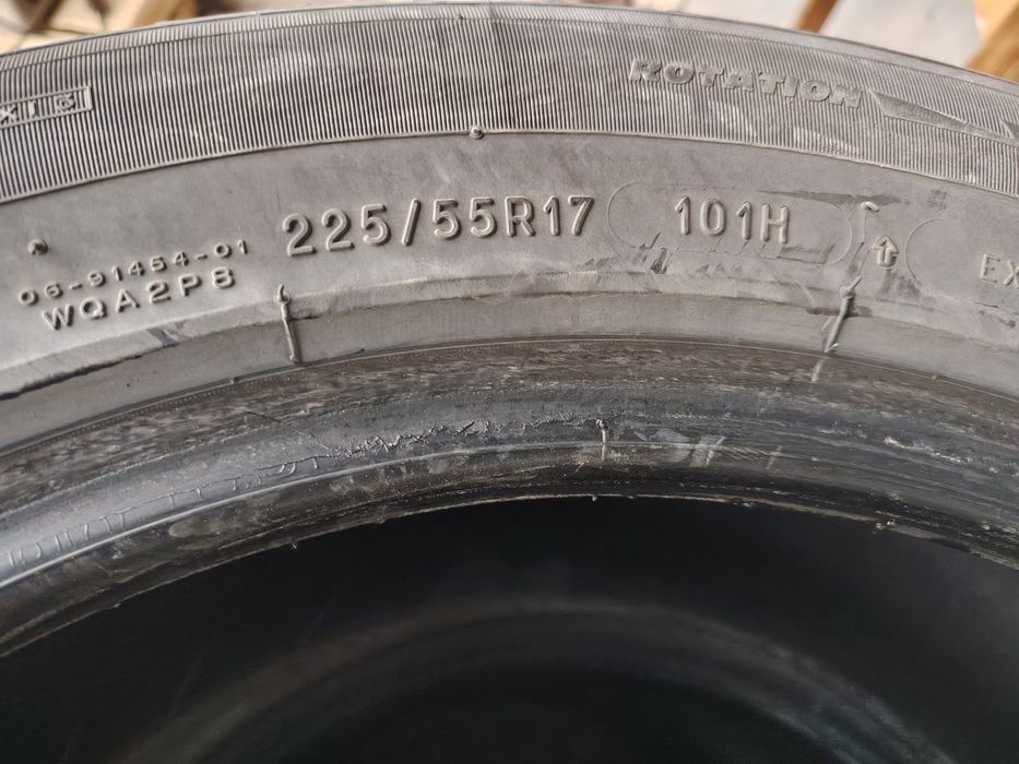 Авто шины бу 225/55/17 мишлен