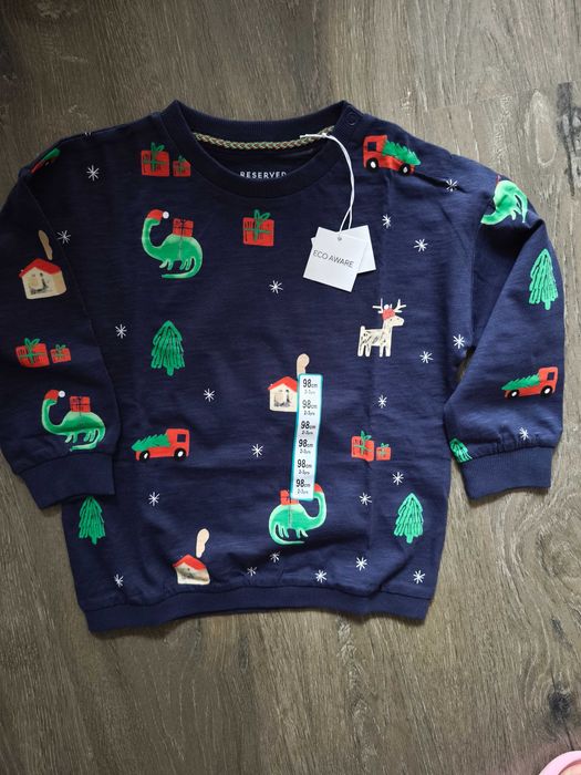 Коледна блузка момче размер 3 години