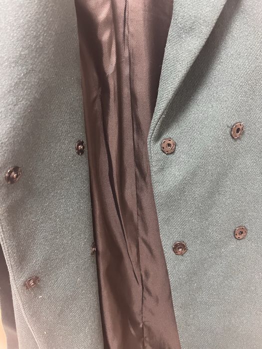 Пальто женское зеленое