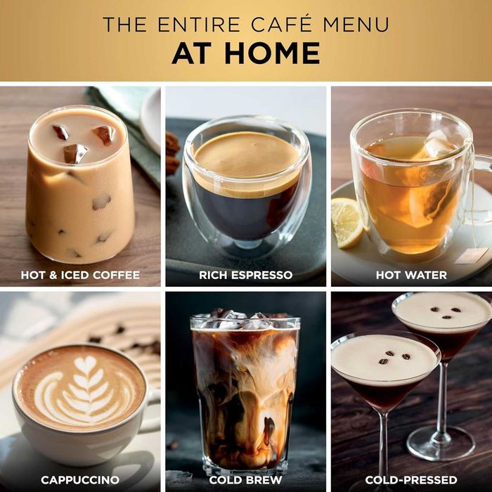 Комбинирана Кафемашина 3-в-1 Ninja Luxe Café Pro ES701EU Кафеавтомат (Еспресо, Филтър, Cold Brew)