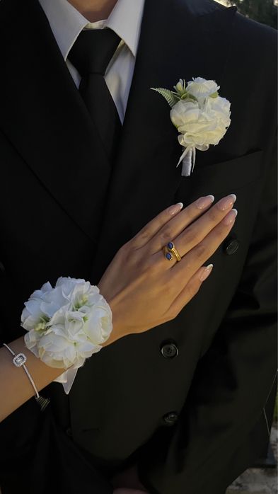 Бутоньерки для свадьбы / для жениха