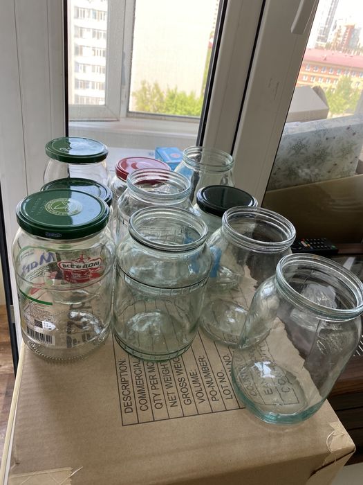 Стекляные банки