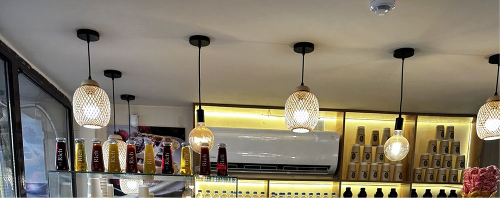 Люстры люстры плетенные дерево