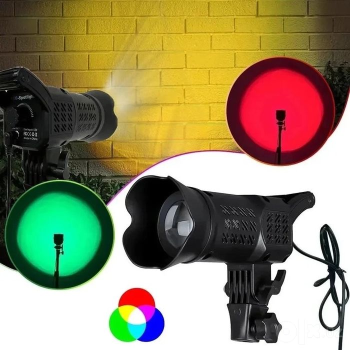 Спотлайт для освешения/ FSD-168 RGB SPOTLIGHT Цветной прожектор лампа