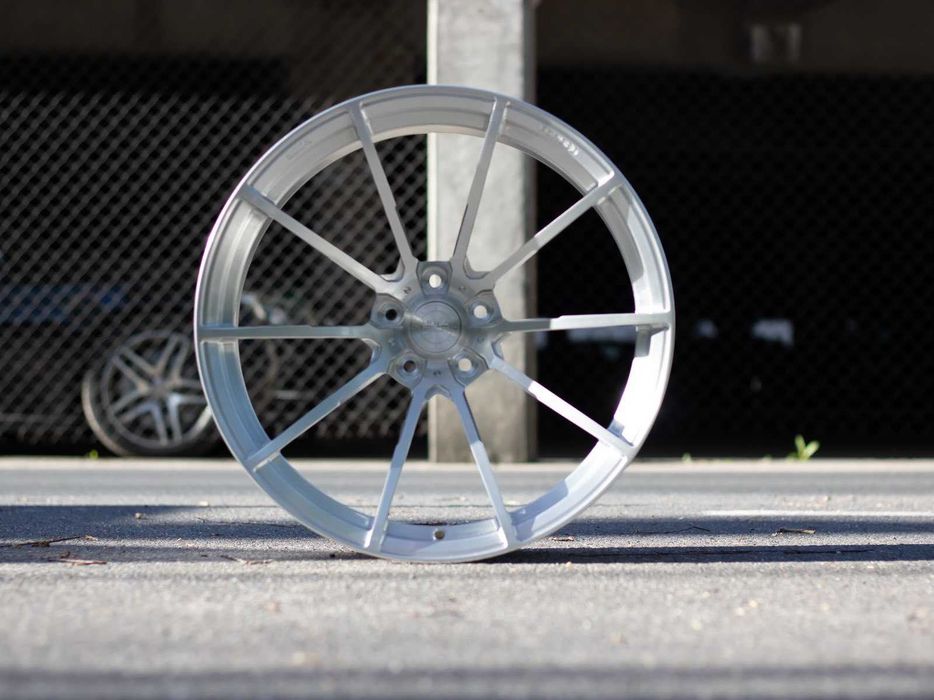 19” + 20” Yota Forged Ковани Джанти 5x112 BMW M3 G80 M4 G82 - Deep Concave Silver Brush