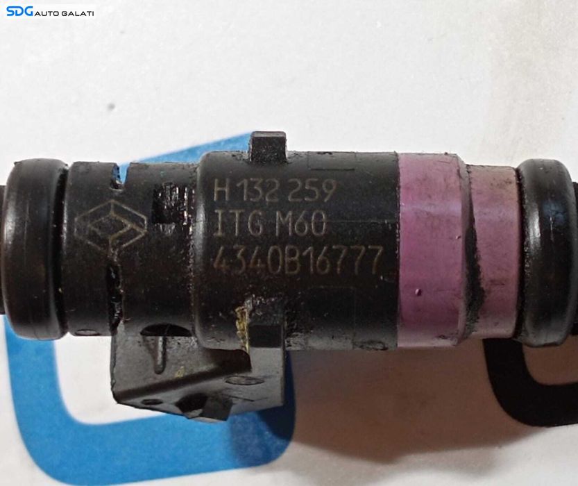 Injector Injectoare Renault Megane 2 1.6 B 2002 - 2008 Cod H132259 4340B16777 [M6991]