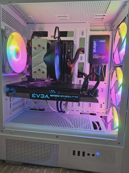 PC Gaming Intel i5 8600K, Gtx 1070ti 8gb, 16gb ram 150-300 fps cs 2
