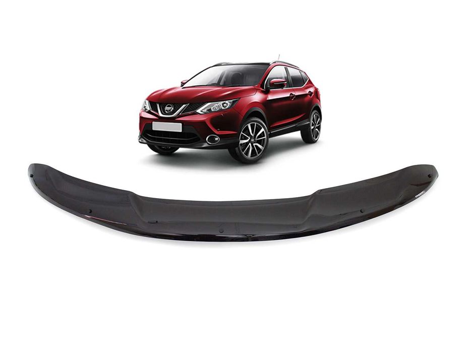Спойлер преден капак Дефлектор Nissan Qashqai 2014-2017 Нисан Кашкай