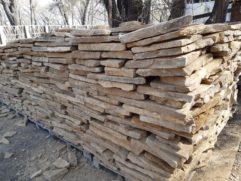 Камень Плитняк Жёлтый