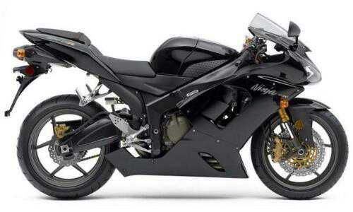 Стикери Kawasaki ZX-6R Ninja 2005-2006 лепенки кавазаки 636 зх6р zx6r