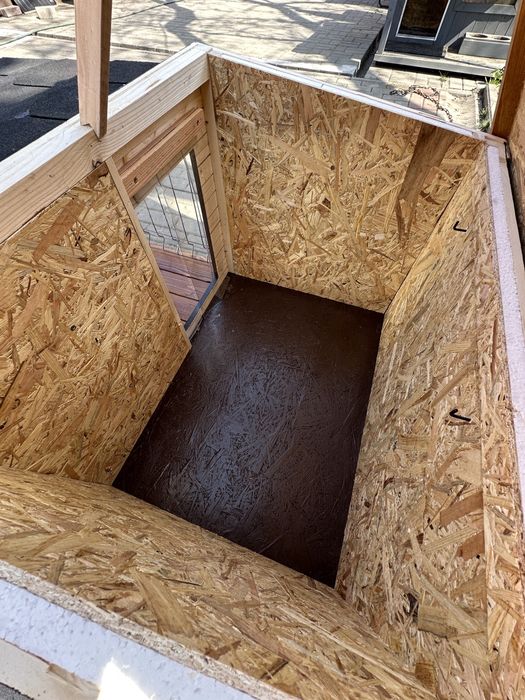 Cușca caine cu terasa si tarc 2 in 1 PREMIUM