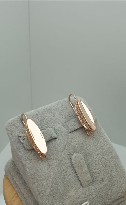 Россия завод серьги 585пробы 5.98грам