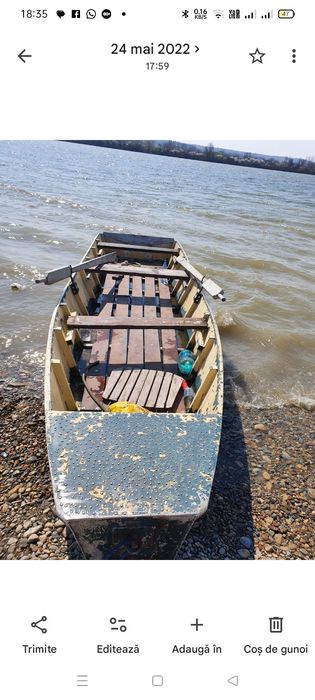 Barca aluminiu stare f.buna