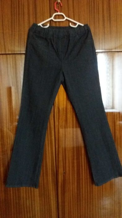 Дънки с ластик на талията