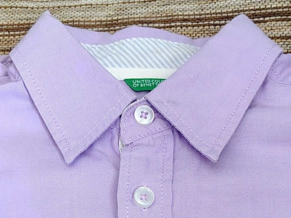 Детска риза марка Benetton за момче 6-8 год./ 130 см.