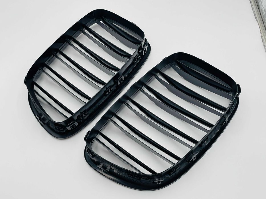 Grila dubla neagra compatibila BMW F07 Seria 5 GT