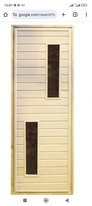 Двери для бань из дерева