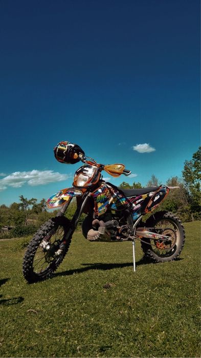 Ktm 300 2t exc  2011 cu furci servisate recent+ bucse noi bascula