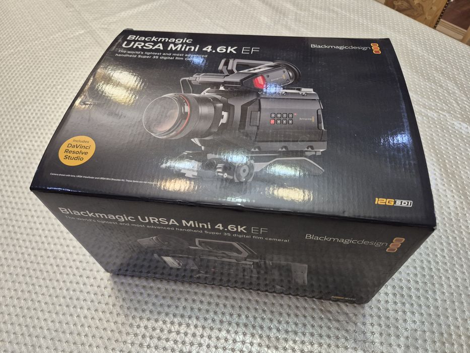 Blackmagic ursa mini 4.6k ef кинокамера, видеокамера