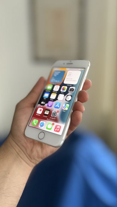 iPhone 7 Black 32GB 77% Neverlock Amprenta OK-Perfect Functional-OK