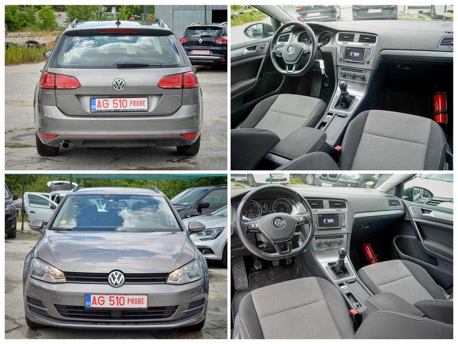 Volkswagen Golf 7 - 2016 - Euro 6 - FARA ADBLUE - 110cp - Navigatie - Jante - Parcare automata