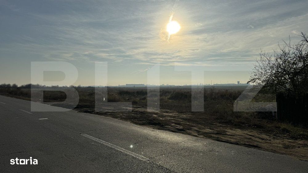 Teren IV 7.500 mp, toate utilitatile la front de 25 m, zona Ghercesti