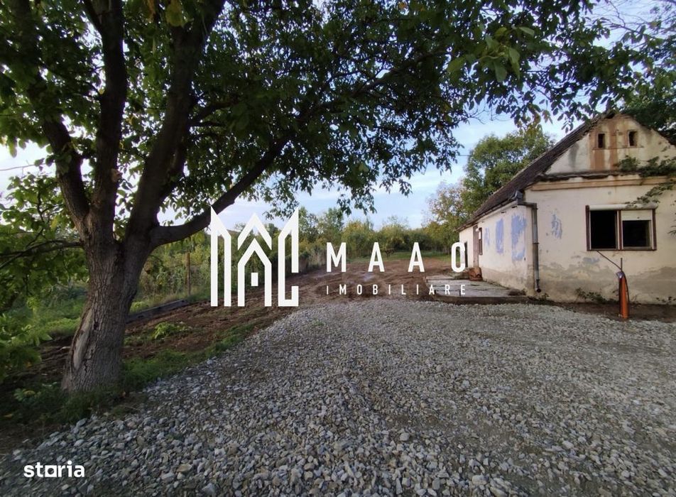 Casă de renovat I teren 1400 mp I Livadă I Central Săcel